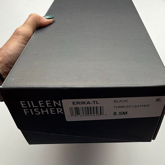 NWT Eileen Fisher “Erica “ black sandal  Size 8.5 - Picture 11 of 11